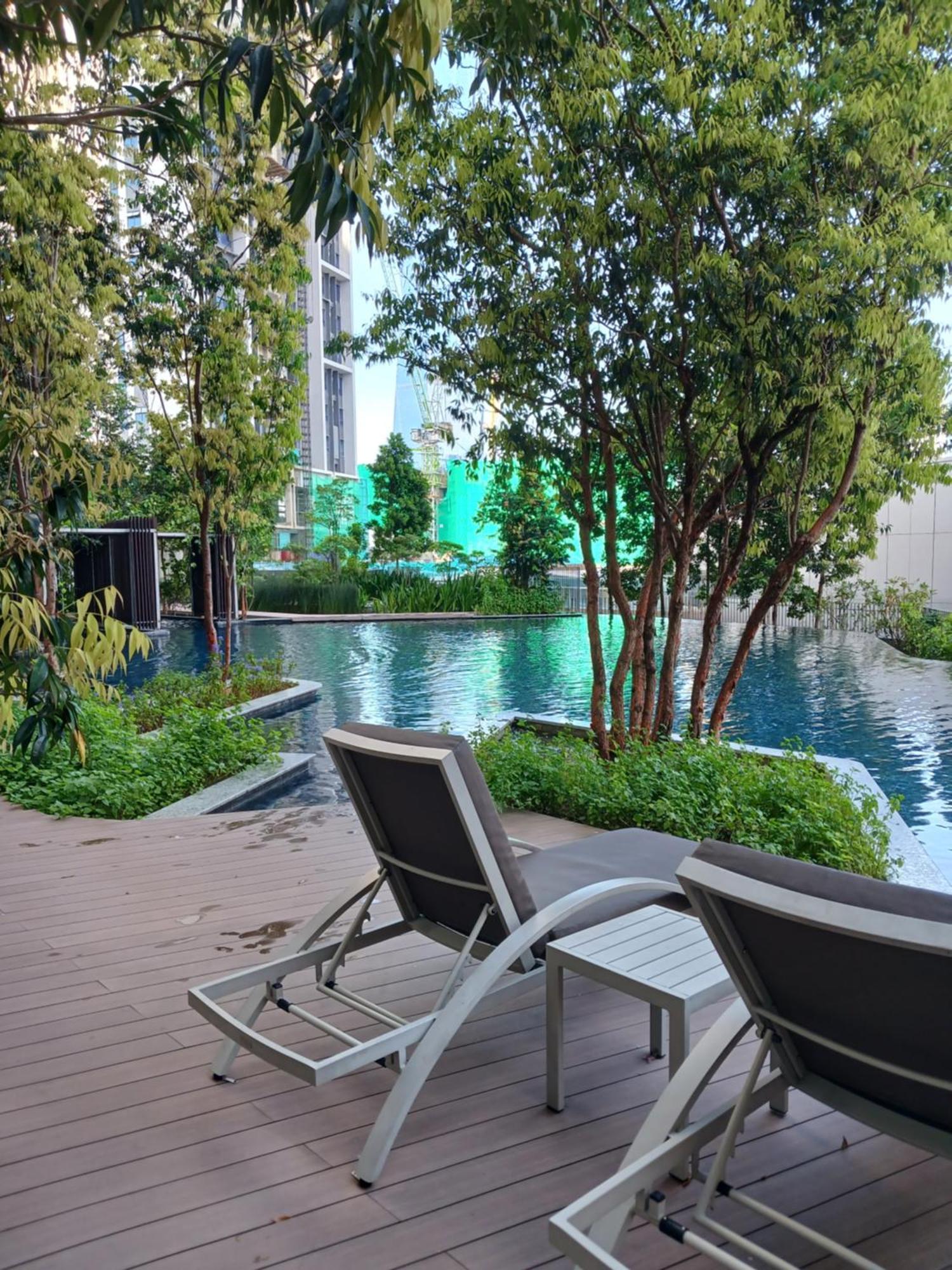 Lotus Infinity Pool At Lucentia Apartman Kuala Lumpur Kültér fotó